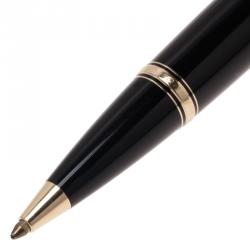 Pre Owned Montblanc Black Resin Boheme Vert Ballpoint Pen