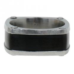 Pre Owned Montblanc Stainless Steel Men's Ring Size 60