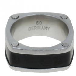 Pre Owned Montblanc Stainless Steel Men's Ring Size 60