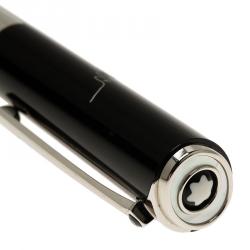 Pre Owned Montblanc Black Resin Limited Edition Marlene Dietrich Ballpoint Pen