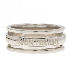 Pre Owned خاتم مون بلان فضة رجالي مقاس 68