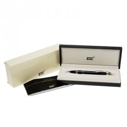Pre Owned Montblanc StarWalker Black Resin Platinum Finish Ballpoint Pen