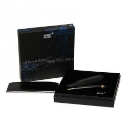 Pre Owned Montblanc Black leonardo Sketchpen