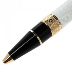 Pre Owned Montblanc Writers Edition William Shakespeare Special Edition Resin & Gold Plated Ballpoint Pen