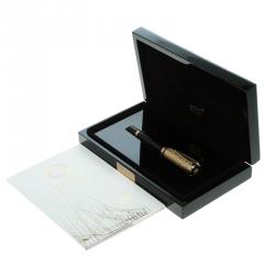 Pre Owned Montblanc Patron of Art Henry E Steinway Limited Edition 4810 Fountain Pen, with 18k Gold Nib