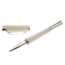 Pre Owned Montblanc Cream Collection Princess Grace De Monaco Rollerball Pen