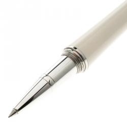 Pre Owned Montblanc Cream Collection Princess Grace De Monaco Rollerball Pen