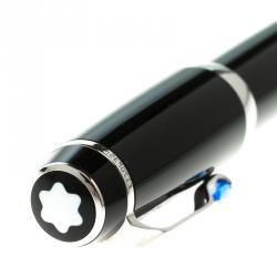 Pre Owned Montblanc Black Resin Bohème Bleu Fountain Pen, with 14k Gold Nib