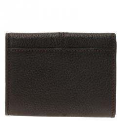 Montblanc Brown Leather Card Holder