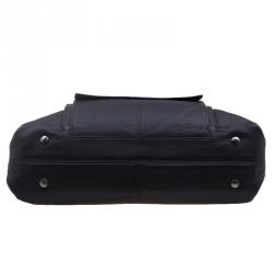 Montblanc Dark Brown Soft Grained Leather Meisterstuck Tote 