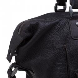 Montblanc Dark Brown Soft Grained Leather Meisterstuck Tote 
