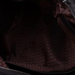 Montblanc Dark Brown Soft Grained Leather Meisterstuck Tote 