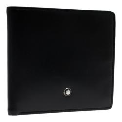 Montblanc Black Leather Miesterstuck Bifold Wallet
