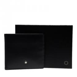 Montblanc Black Leather Miesterstuck Bifold Wallet