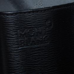 Montblanc Black Leather Messenger Bag