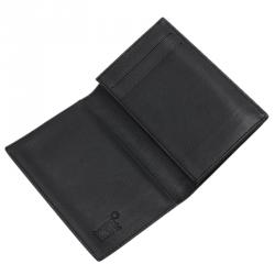 مملوكة مسبقًا Montblanc Black Leather Westside Business Card Holder