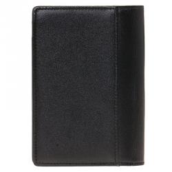 Pre Owned Montblanc Black Leather Meisterstuck Card Holder