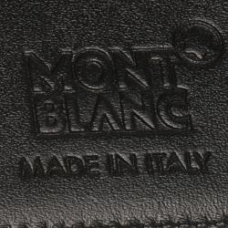 Pre Owned Montblanc Black Leather Meisterstuck Card Holder