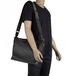 Montblanc Choco Brown Leather Meisterstuck Messenger Bag