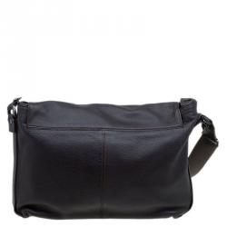 Montblanc Choco Brown Leather Meisterstuck Messenger Bag
