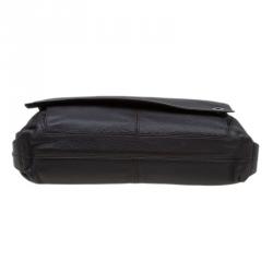 Montblanc Choco Brown Leather Meisterstuck Messenger Bag