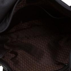 Montblanc Choco Brown Leather Meisterstuck Messenger Bag