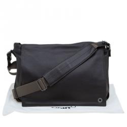Montblanc Choco Brown Leather Meisterstuck Messenger Bag