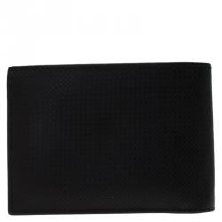 Pre Owned Montblanc Black Leather Extreme Bi Fold 6CC Wallet