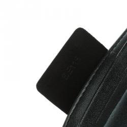 Pre Owned Montblanc Black Leather Meisterstuck Card Holder 6CC