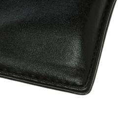 Pre Owned Montblanc Black Leather Meisterstuck Card Holder 6CC