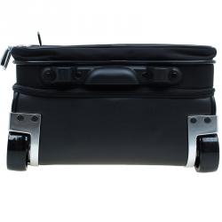 Montblanc Black Fabric/Leather Night Flight Trolley 