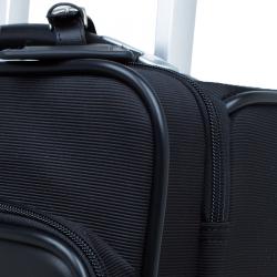 Montblanc Black Fabric/Leather Night Flight Trolley 