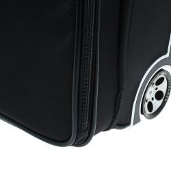 Montblanc Black Fabric/Leather Night Flight Trolley 