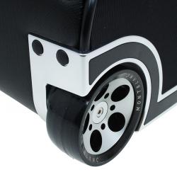 Montblanc Black Fabric/Leather Night Flight Trolley 