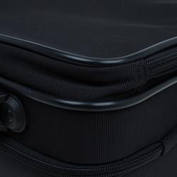 Montblanc Black Fabric/Leather Night Flight Trolley 
