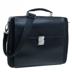 Montblanc Back Leather Meisterstuck Laptop Bag