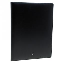 Pre Owned Montblanc Black Leather Conference Folder