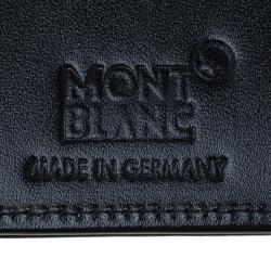 Pre Owned Montblanc Black Leather Conference Folder