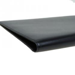 Pre Owned Montblanc Black Leather Conference Folder