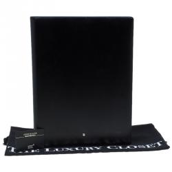 Pre Owned Montblanc Black Leather Conference Folder