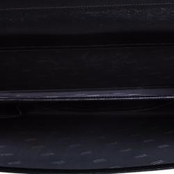 Montblanc Black Leather Westside Double Gusset Briefcase