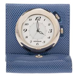 Pre Owned Montblanc White Stainless Steel Classic Pocket Watch 45MM