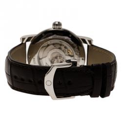 Pre Owned Montblanc Silver Stainless Steel Star Men's Wristwatch 41MM