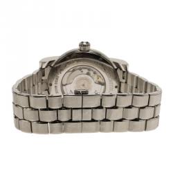 Pre Owned Montblanc Black Stainless Steel Star Automatic Men's Wristwatch 40MM