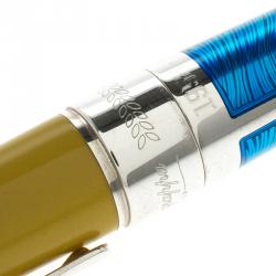 Montegrappa Pele Heritage Silver Rollerball Pen