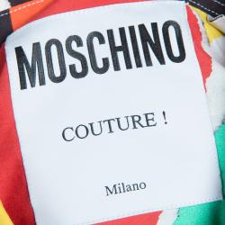 Moschino Couture Men's Abstract Printed Shirt XXL