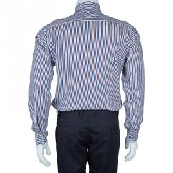 Moschino Men's Multicolor Striped Shirt M