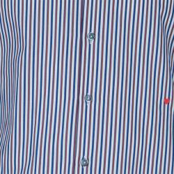Moschino Men's Multicolor Striped Shirt M