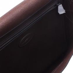 Pre Owned Mulberry Brown Leather Brynmore Messenger Bag