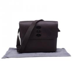 Pre Owned Mulberry Brown Leather Brynmore Messenger Bag